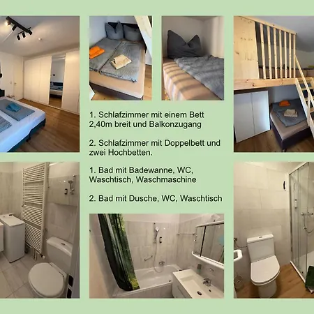 Bergtraum Schwimmbad, Sauna, Familienbett, Kinderbett, 2 Baeder Bad Harzburg