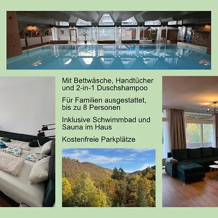 Bergtraum Schwimmbad, Sauna, Familienbett, Kinderbett, 2 Baeder Apartament
